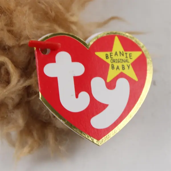 TY Beanie Babies Spunky 1997 Brown Cocker Spaniel Dog With Tag Plush Doll Toy