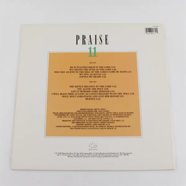 PRAISE 11 Maranatha! Singers 12" Vinyl Record