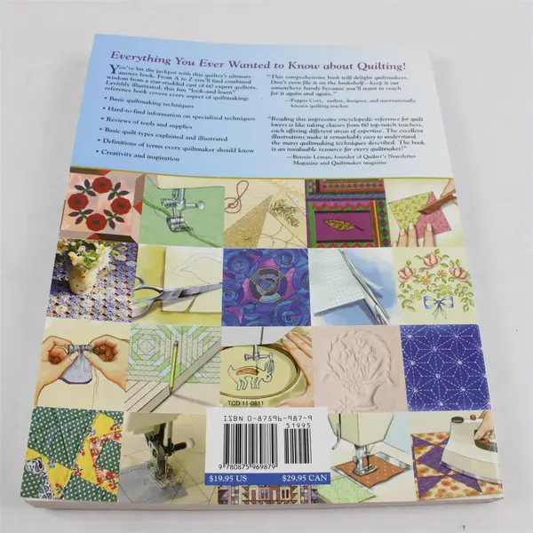 Vintage The Quilters Ultimate Visual Guide: From A to Z S/C Book 1997 Rodale 