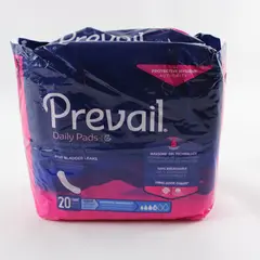 Prevail Daily Pads Level 4 Absorbency 20 Count