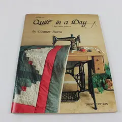Vintage: Make a Quilt in a Day Log Cabin Pattern S/C Book 1986, 3rd Ed. 
