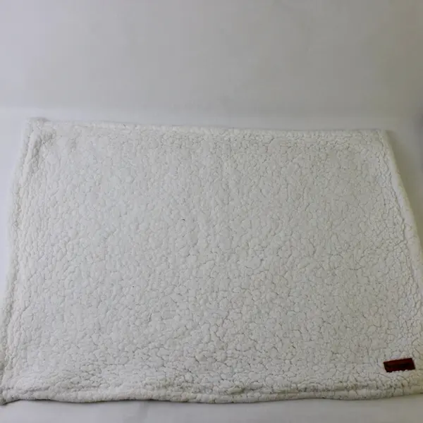 Set of 2 Koolaburra by Ugg Beige Plaid Sherpa Pillow Shams 21" x 26"