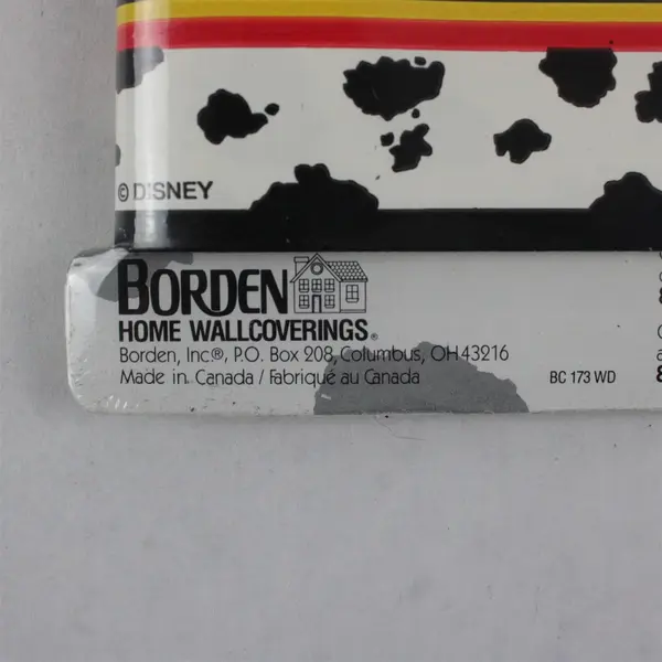 Borden Disney 101 Dalmatians Prepasted Decorative Border 5 yd x 6.83 in NEW
