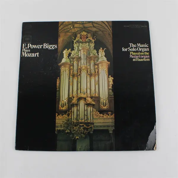 E. Power Biggs Plays Mozart on the Mozart Organ at Haarlem 12" Vinyl Record
