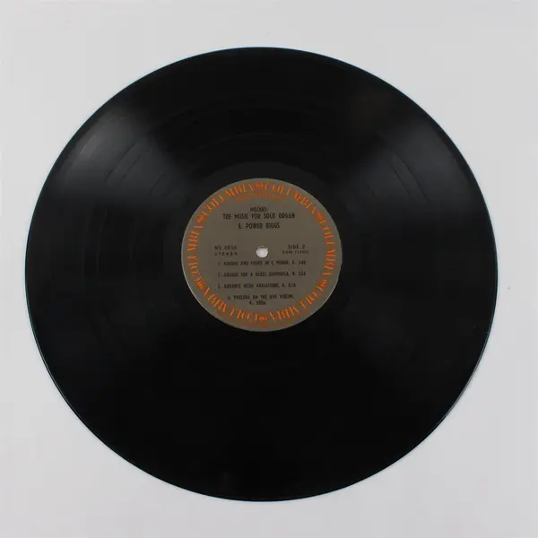 E. Power Biggs Plays Mozart on the Mozart Organ at Haarlem 12" Vinyl Record