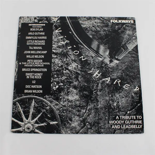 Folkways Various Artists A Vision Shared Woody Guthrie Leadbelly 12" Vinyl LP