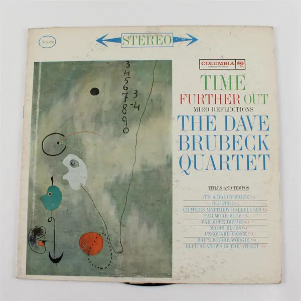 Dave Brubeck Quartet Time Further Out Miro Reflections LP Columbia CS 8490