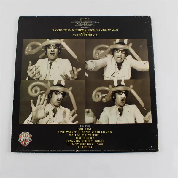 Steve Martin Let's Get Small  12"Vinyl Record 