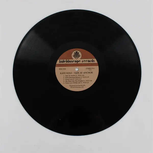 Kate Wolf - Safe At Anchor -12" Vinyl Record