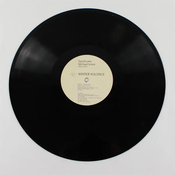 David Lanz & Michael Jones "Winter Solstice " 12" Vinyl Record