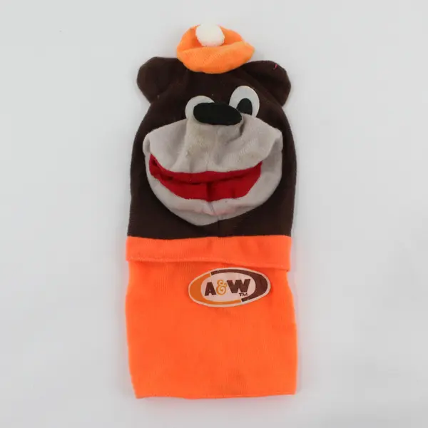 Vintage 1970s A&W Rooty The Great Root Bear Cloth Puppet