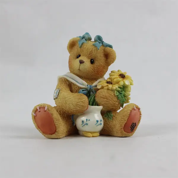 Enesco Cherished Teddies 1996 Susan Love Stems From Our Friendship 202894 w/ Box