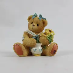 Enesco Cherished Teddies 1996 Susan Love Stems From Our Friendship 202894 w/ Box