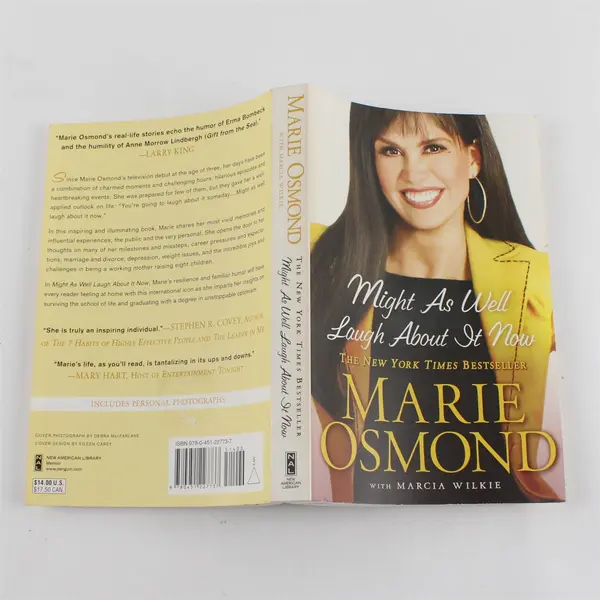 Might As Well Laugh About It Now Marie Osmond Marcia Wilkie 2009 Paperback