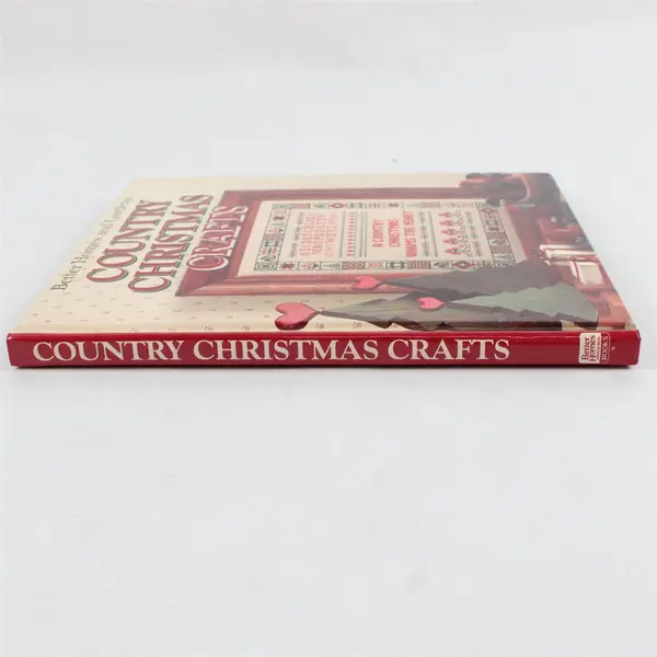 VTG Better Homes and Gardens Country Christmas Crafts 1st Edition 1989 HC Good 