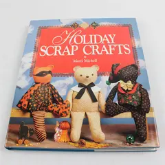 Vintage Holiday Scrap Crafts by Marti Michell 1st Edition 1992 Hardcover DJ Good