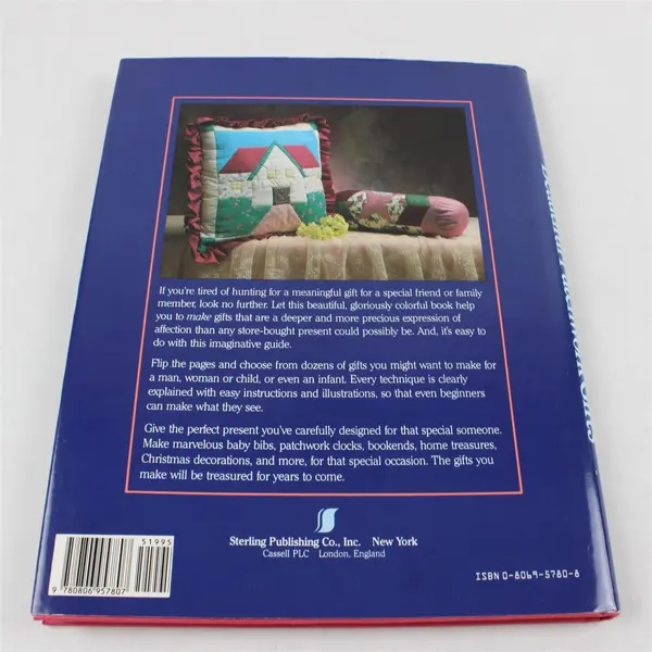 Vintage Beautiful Patchwork Gifts Linda Seward Hardcover DJ 1989