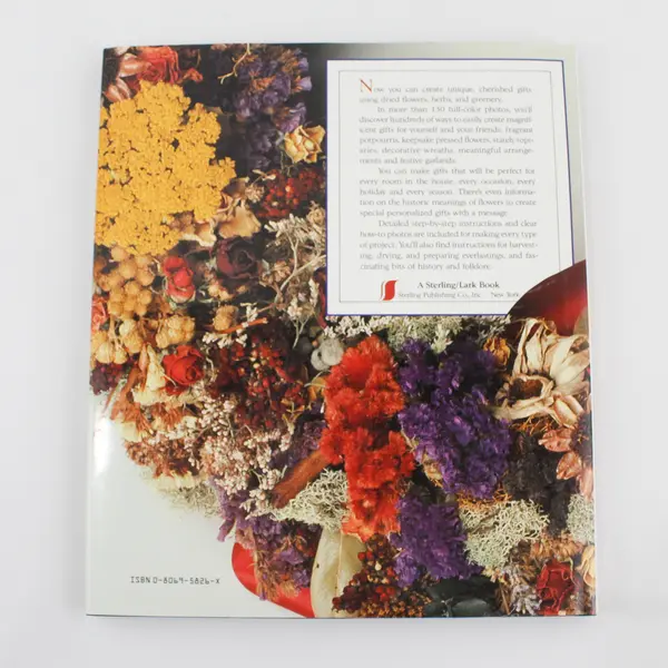 Everlasting Floral Gifts Pulleyn Mautor 1990 Hardcover Dust Jacket