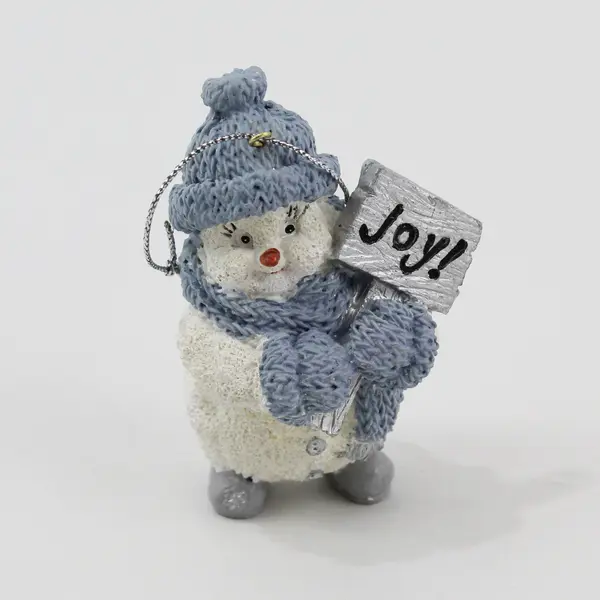 Lot of 3 Encore Snow Buddies Snowman Ornaments