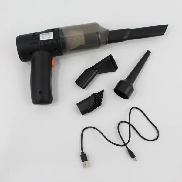 Pocket Vac Cordless Handheld Vacuum/Blower w/Attachments USB Rechargeable