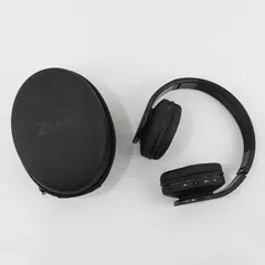 ZIHNIO - WH-816 Bluetooth Wireless Headphones Black