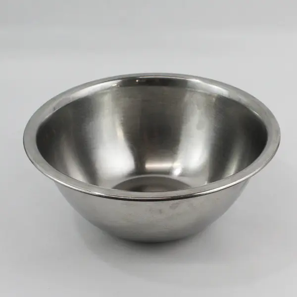 AMCO Lot of 3 Metal Mixing Bowls Stainless Steel 4QT, 6QT, 8QT
