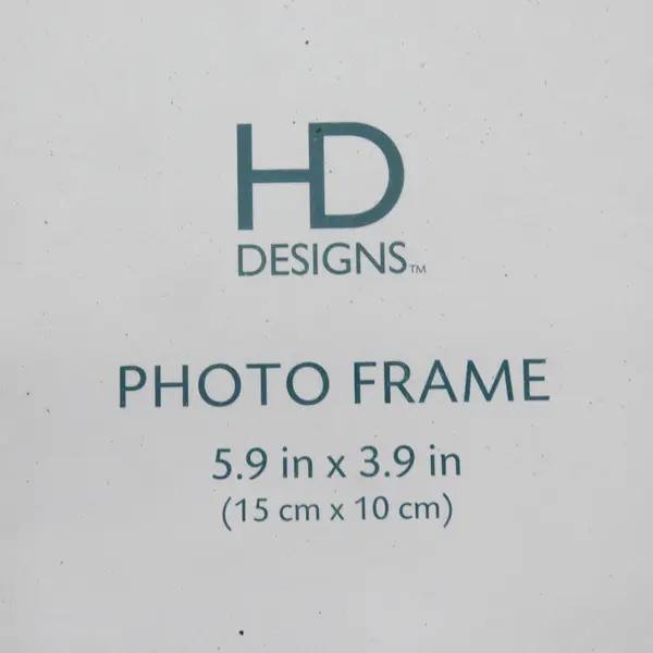 HD Designs Ornate Wooden Leaf Desktop Picture Frame 5.9x3.9in Made in India