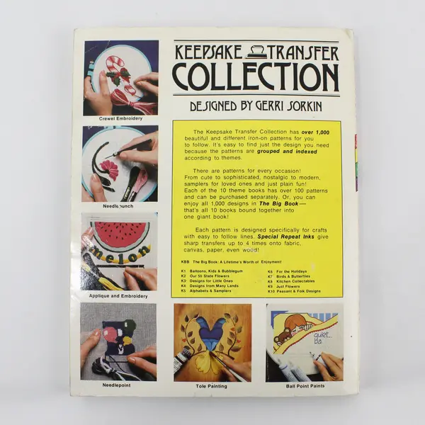 Keepsake Transfer Collection The Big Book Gerri Sorkin 10 Books in One 1980 PB 