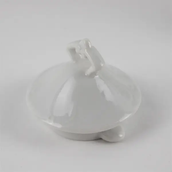 Maryland China White Ceramic Footed Coffee Pot 6.5"