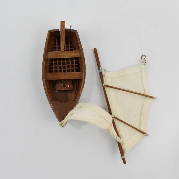 2002 Dept 56 Village Accessories Village Boats 53043