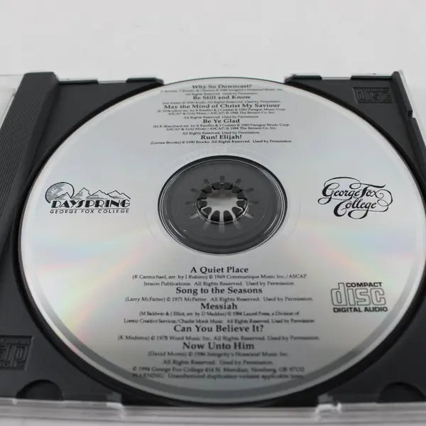 Now Unto Him: Dayspring (CD 1994 George Fox College) 