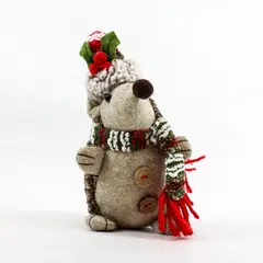 Christmas Stuffed Hedgehog 