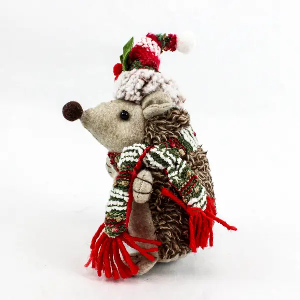 Christmas Stuffed Hedgehog 