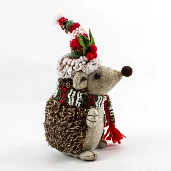 Christmas Stuffed Hedgehog 
