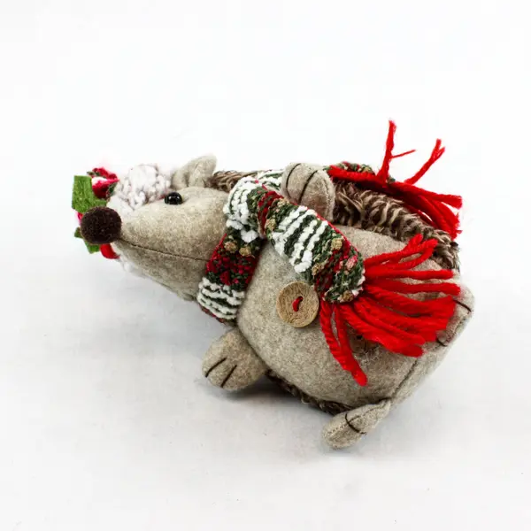 Christmas Stuffed Hedgehog 