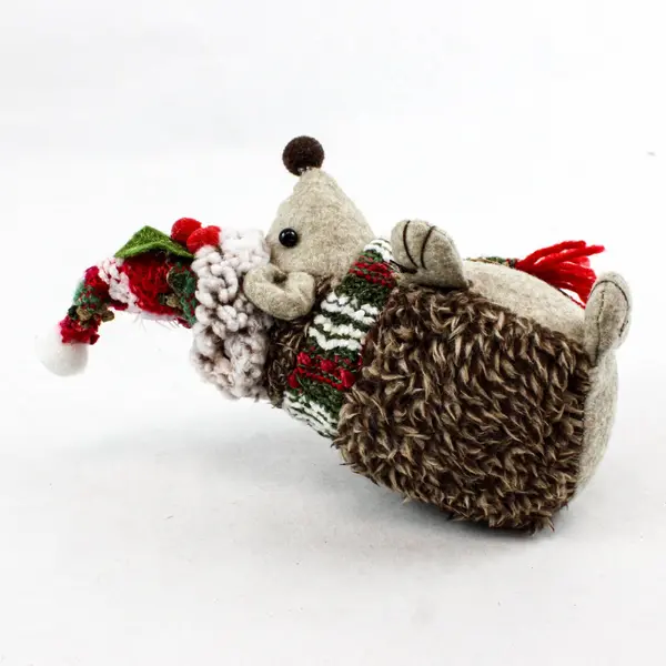 Christmas Stuffed Hedgehog 