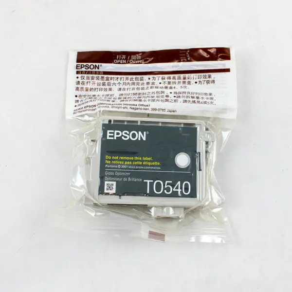 Epson T0540 Gloss Optimizer Ink Cartridge NOS Sealed