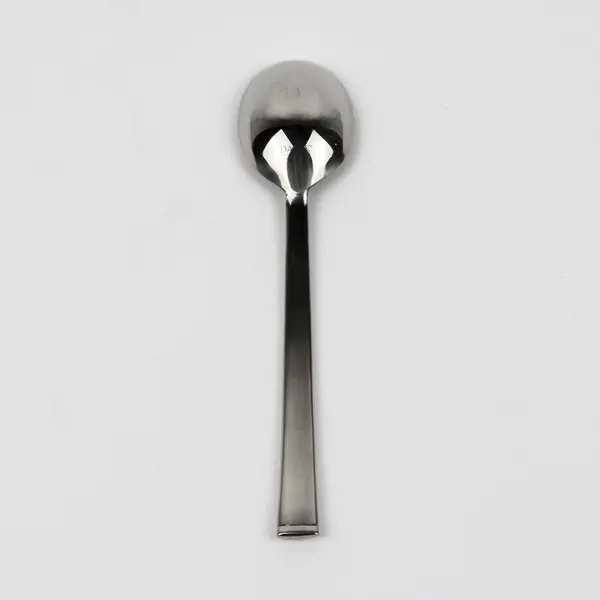 Dansk Flatware Ameni.T 18/10 Stainless Round Bowl Soup Spoon 7.5 Inches