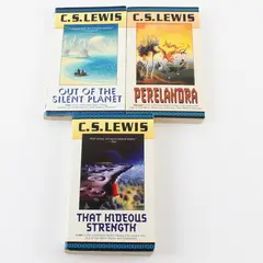 The Complete 3-Book Box Set C. S. Lewis Space Trilogy 1996 Paperback Good