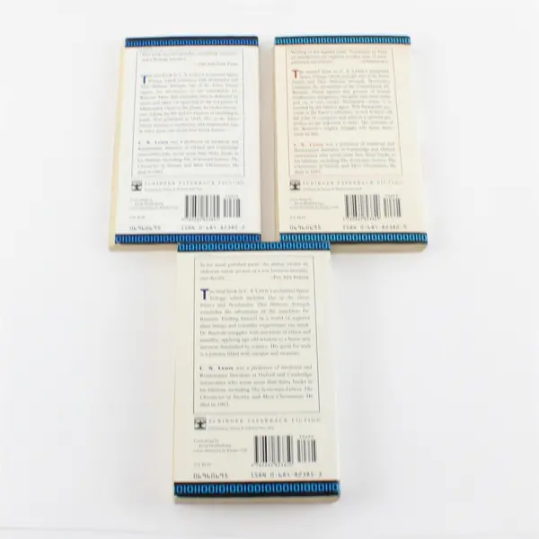The Complete 3-Book Box Set C. S. Lewis Space Trilogy 1996 Paperback Good