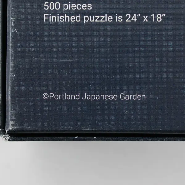 Portland Japanese Garden Sapporo Pagoda in Spring 500-Piece Puzzle