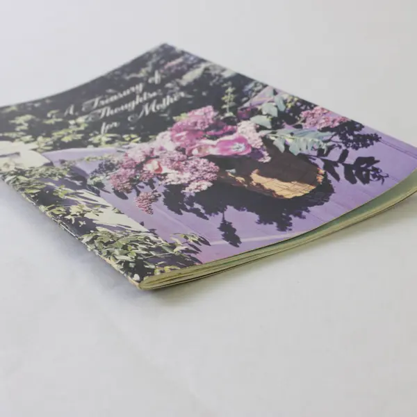 A Treasury of Thoughts for Mother Paperback 1968 Warner Press D4803