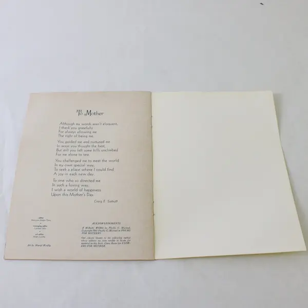Mother's Day Greetings - George Cooper - 1963