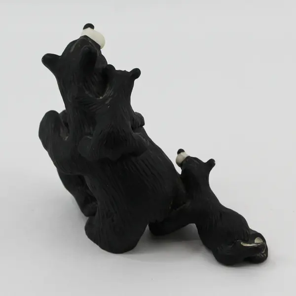 L.E.  Bearfoots "Daddy's Home" Bear Figurine By Jeff Fleming