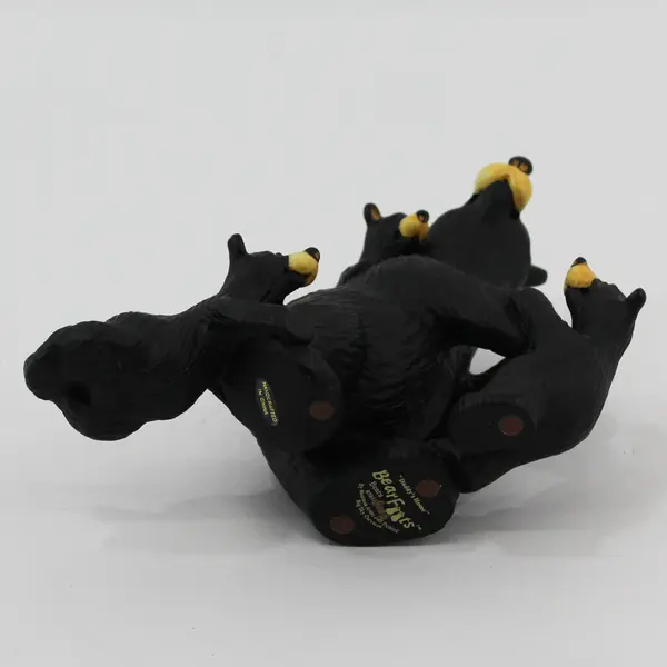 L.E.  Bearfoots "Daddy's Home" Bear Figurine By Jeff Fleming