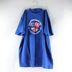District Champoeg State Park Indep Day Half Marathon Blue Adult L T-Shirt