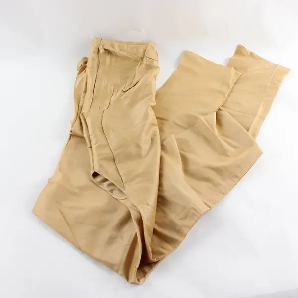 Unbranded Men's Gold Tan Skinny Pants 28W x 38.5 Inseam Streetwear Festival