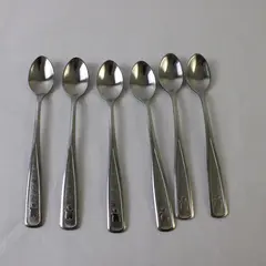 The First Years Vintage Stainless Steel Baby Spoons Set of 6