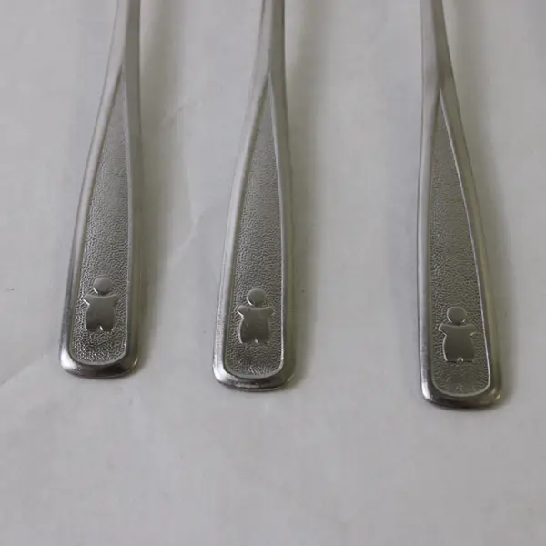 The First Years Vintage Stainless Steel Baby Spoons Set of 6