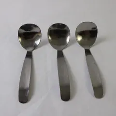 Lot of 3 Baby Toddler Learning Feeding Spoons Silverware Utensils